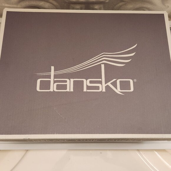 Dansko "Laurie" Burnished Calf Leather Wedge sandals. NIB. EU 40/US 9.5-10. - Picture 9 of 9